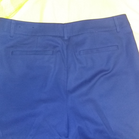 Chico's royal blue crop pant 1.5 - Picture 2 of 7